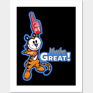 You're Great! Posters and Art